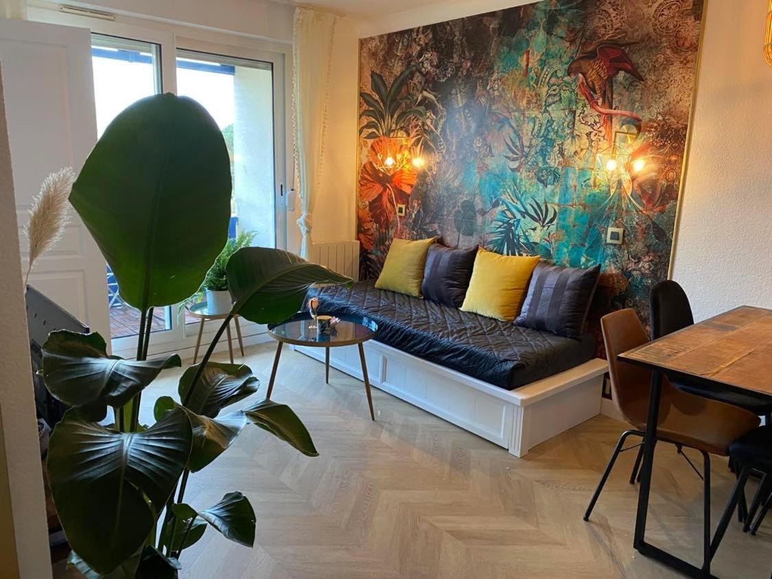 Appartement Cosy Avec Piscine, Acces Direct Plage Лакано Экстерьер фото